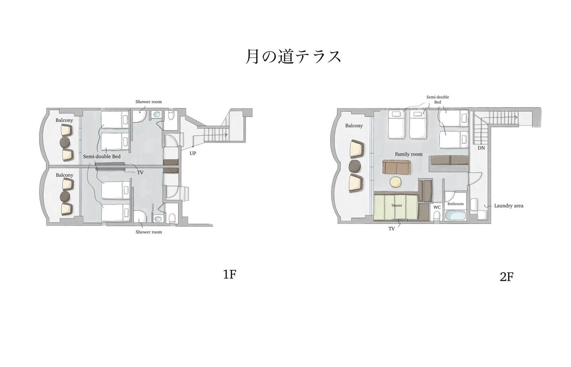 月の道テラス Hotel Motobu Exterior foto